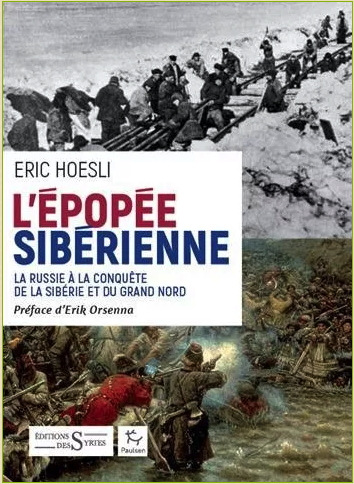 Couverture. Éditions des Syrte. Épopée sibérienne. La Russie à la conquête de la Sibérie et du Grand Nord. 2018-03-01